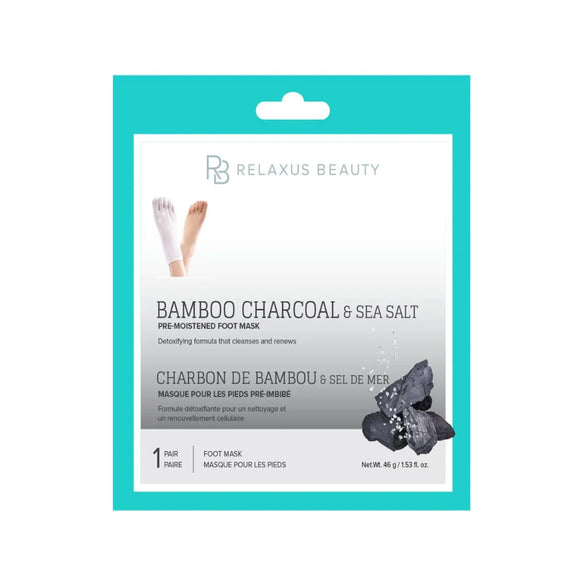 Bamboo Charcoal & Sea Salt Foot Mask