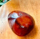 Carnelian Palm Stone