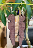 Sleeping Giant Cork Earrings By Wojo