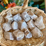 Local White Calcite Pieces -Large