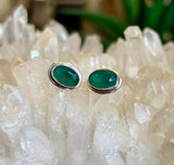Emerald Stud Earrings