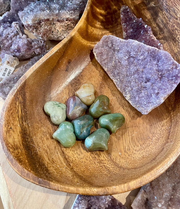 Indian Agate Heart