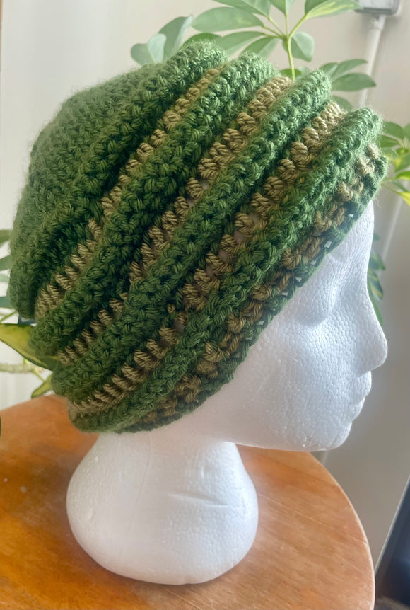 Crochet Hat - Spring Green