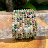 Indian Agate Bracelet 4mm
