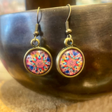 Nepal Mandala Earrings