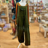 Acid Wash Overalls * - Straight Leg - Size Medium/Large