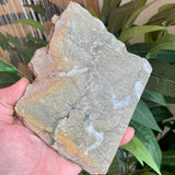 Natural Pyrite Speckled Quartz in Matrix Slab- Bancroft Ontario