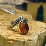 Amber Ring Size 9