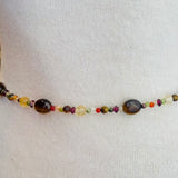Crystal Choker Necklace by Wojo - “Solar Blast”
