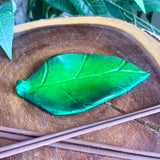 Leaf- Incense Burner - Clay By Wojo