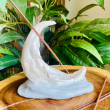Moon Dish - Large - Incense Burner- Clay by Wojo