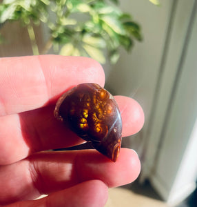 Fire Agate - Front Polished