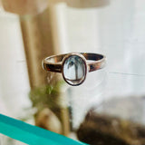 Blue Topaz Ring Size 8