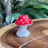 Toadstool Candle Cup - Clay by Wojo