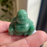 Green Aventurine Mini Buddha Statues - 1 inch figurine