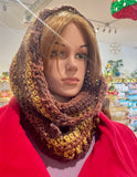 Crochet Cowl - Autumn Colours