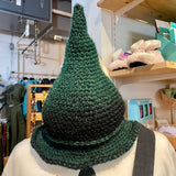 Wojo Witch Hat *- Crochet Hat - Emerald City