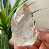 Clear Quartz Flame