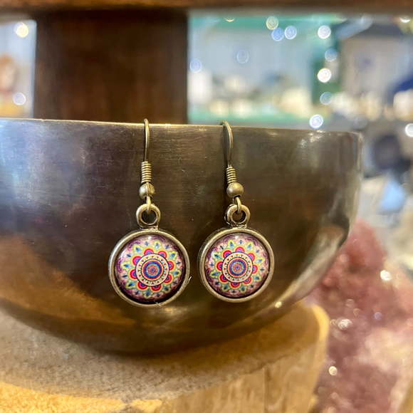 Nepal Mandala Earrings