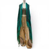 Sarong Fringe Vest