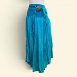 Coconut Buckle Cotton Skirts - One Size Sm-XL