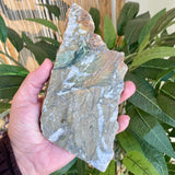 Natural Pyrite Speckled Quartz in Matrix Slab- Bancroft Ontario
