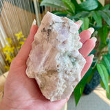 Local Green Fluorite on Calcite - Shuniah Mines