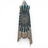 Sarong Fringe Vest