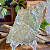 Natural Pyrite Speckled Quartz in Matrix Slab- Bancroft Ontario