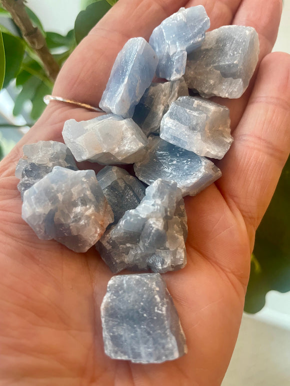 Blue Calcite Raw Stone