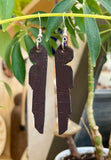 Sleeping Giant Cork Earrings By Wojo