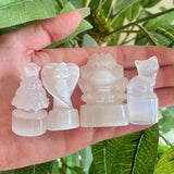 Selenite Carved Critters