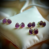 Golden Stud Earrings