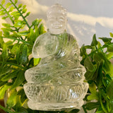 Clear Quartz Carved Buddha