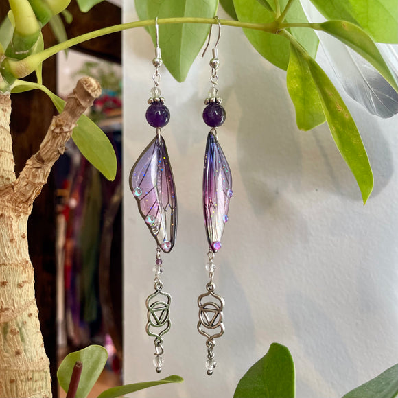 Butterfly Wing Earrings By Wojo