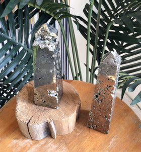 Pyrite Obelisk