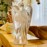 Clear Quartz Praying Angel