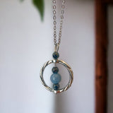 Crystal Bead Fidget Necklace