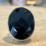 Black Onyx Ring Size 7.5