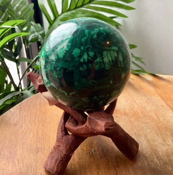 Malachite Sphere