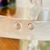 Sterling Silver Gemstone Stud Earrings