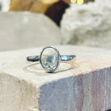 Blue Topaz Ring Size 8