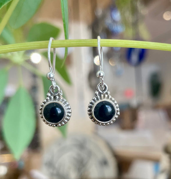 Obsidian Earrings