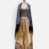 Sarong Fringe Vest