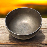 Tibetan Singing Bowl - Antique - Notes C and D, Harmonious Bowl - Root and Sacral Chakra