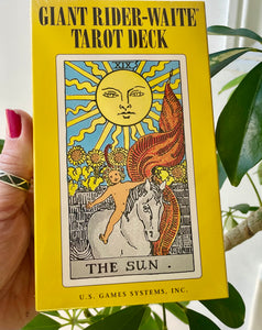 Giant Rider-Waite Tarot Deck
