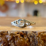 Blue Topaz Ring Size 10