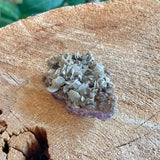 Dogs Tooth Calcite on Amethyst - Local - Shuniah Mines