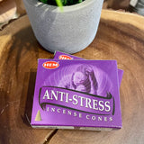 HEM®️ Anti-Stress Cone Incense
