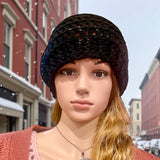 Crochet Beanie Hat *- Black by Wojo!